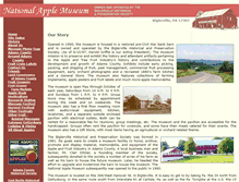 Tablet Screenshot of nationalapplemuseum.com